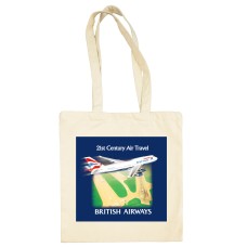 British Airways コンコルド　搭乗記念　トートバッグ British Airways コンコルド搭乗記念トートバッグ
